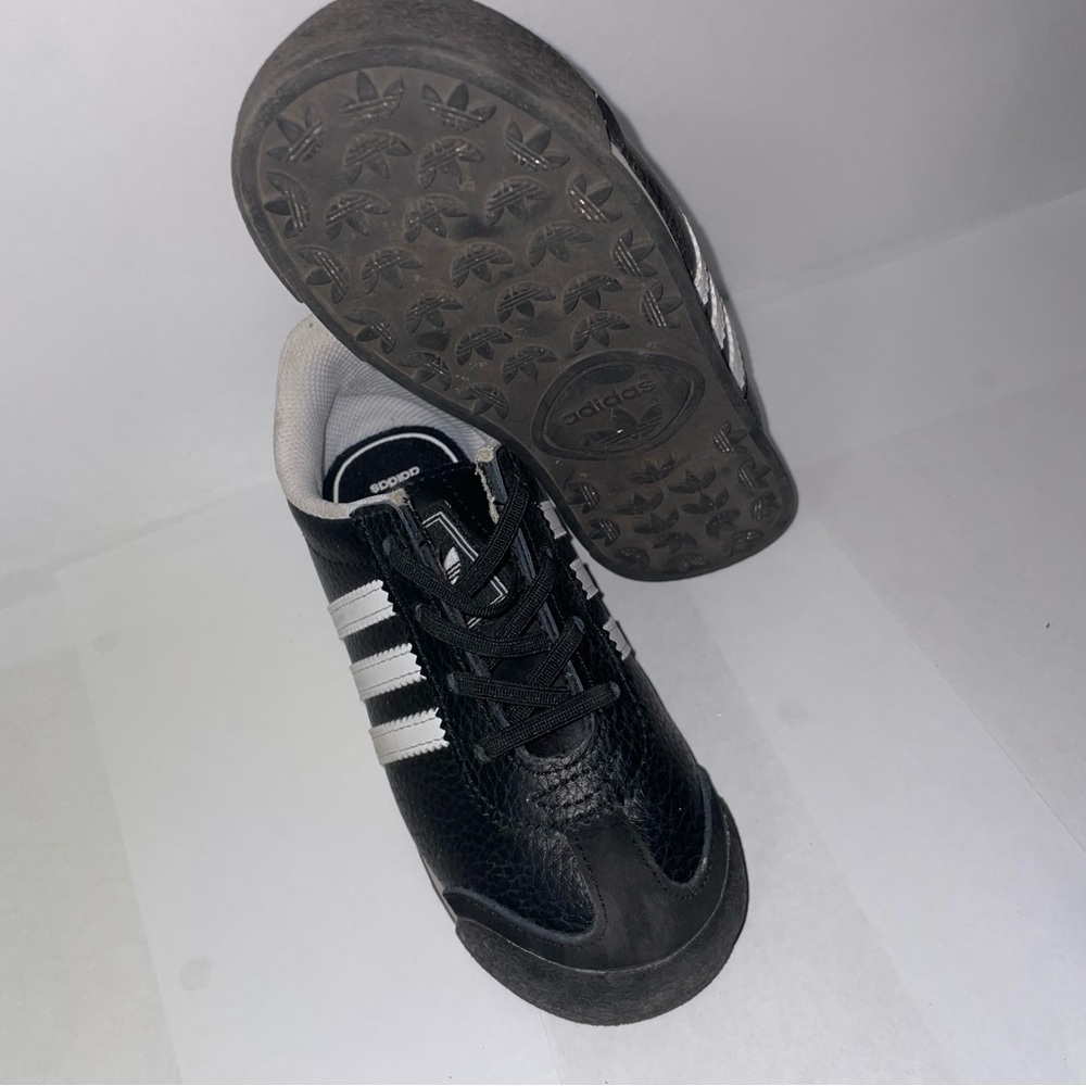 Adidas Kids Black and White Sneakers